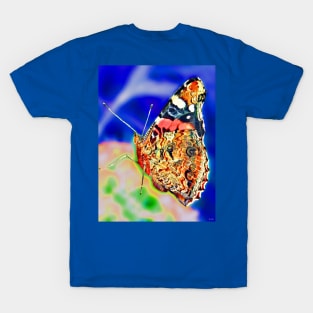 Red Admiral Butterfly T-Shirt